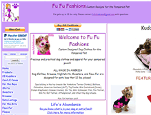 Tablet Screenshot of fufufashions.com
